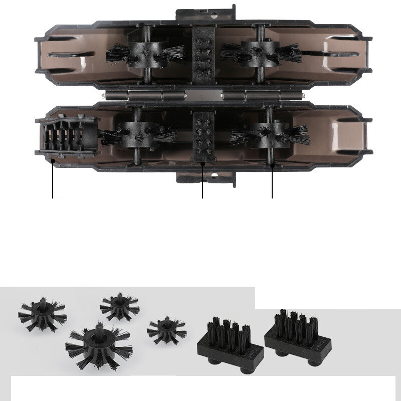 Κιτ καθαρισμού αλυσίδας ποδηλάτου, βούρτσες κουτιού αλυσίδας, αξεσουάρ, εργαλείο συντήρησης, καθαρισμός, φορητό, πρακτικό μαγνητικό καθαριστικό