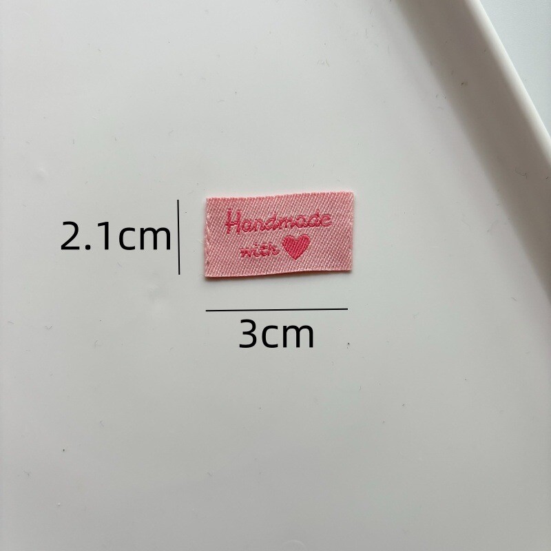 Juoda austa kepurės etiketė „pasidaryk pats“ taškeliu, medžiaginė etiketės raidė, rankų darbo firminis lipdukas, plaukų aksesuarai