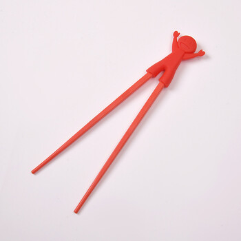 Παιδικά chopsticks άμεσης προμήθειας από εργοστάσιο, χαριτωμένα παιδικά chopsticks με κινούμενα σχέδια, βοηθητικά chopsticks με ανάκαμψη στο στόμα τίγρης για παιδιά