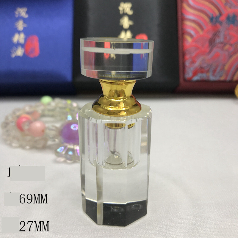 Pujiang krištolo buteliukas 2, grožio salonas, agarmedis 1, išskirtinis mažas tuščias buteliukas, eterinio aliejaus buteliukas, mažas buteliukas, pakavimo dėžutė