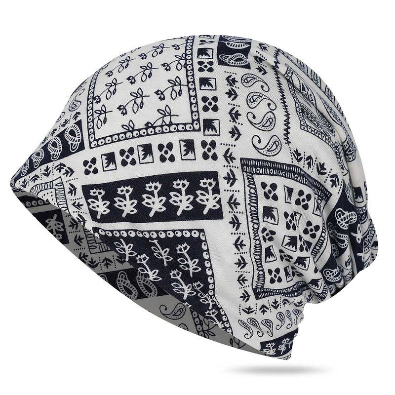 Plona, minkšta megztinė kepurė moterims pavasariui ir rudeniui, daugiafunkcinė lengva šaliko, galvos apsauga, miego kepurė, svorį ribojanti kepurė