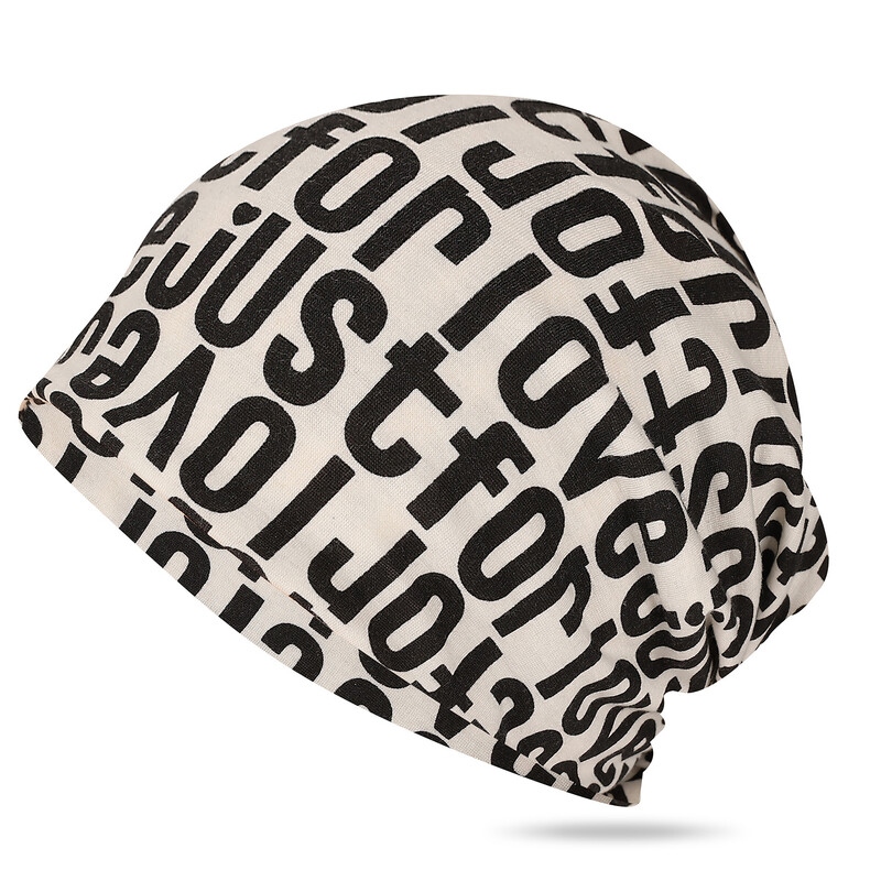 Plona, minkšta megztinė kepurė moterims pavasariui ir rudeniui, daugiafunkcinė lengva šaliko, galvos apsauga, miego kepurė, svorį ribojanti kepurė