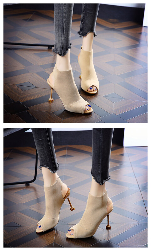 Ρωμαϊκά σανδάλια για γυναίκες, στυλ νεράιδας, στιλέτο, ψηλοτάκουνα για κορίτσια, νέο στυλ καλοκαίρι 2025, μοντέρνα, σανδάλια με κοίλα, ψαροκόκκινα χείλη και μπότες