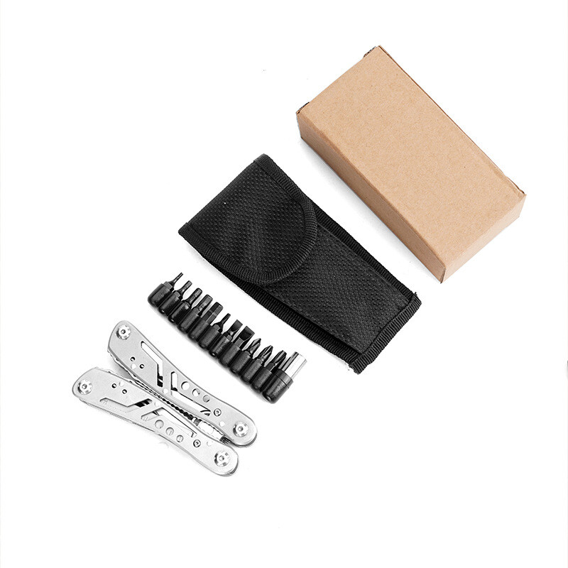 Многофункционални клещи, нож, комбинирана глава за партиди, инструменти от неръждаема стомана за къмпинг на открито, ръчен ремонт на автомобили за спешни случаи