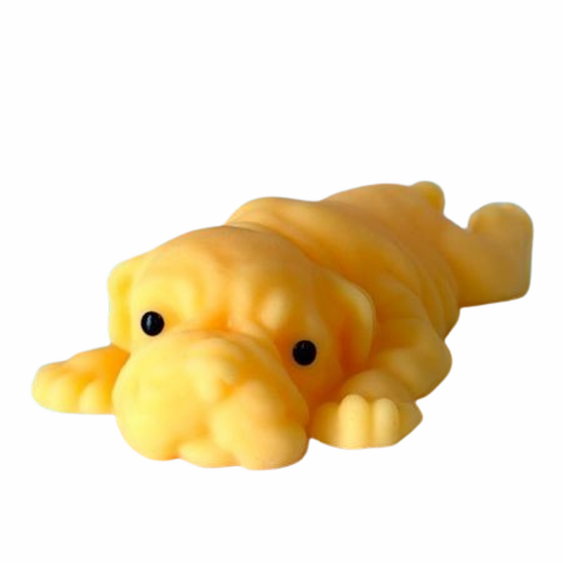 Играчка Куче, Mochi squishy, Anti stress, Силиконова, 6 см