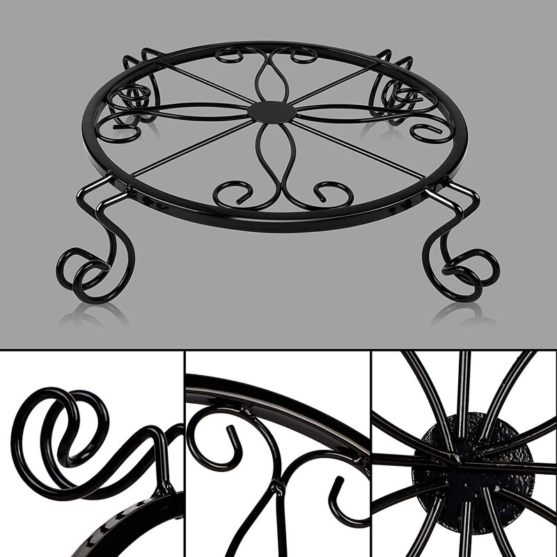 Vidinis gėlių stovas, lauko gėlių stovas, žalias gėlių stovas, apvalus vamzdžio gėlių stovas, sodo gėlių stovas