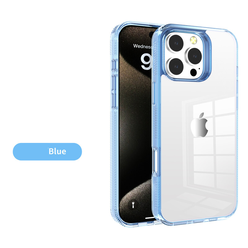 Χονδρική πώληση iPhone 15 Apple 16 κινητού τηλεφώνου διαφανής επίπεδη απλή θήκη προστασίας από πτώση 14promax