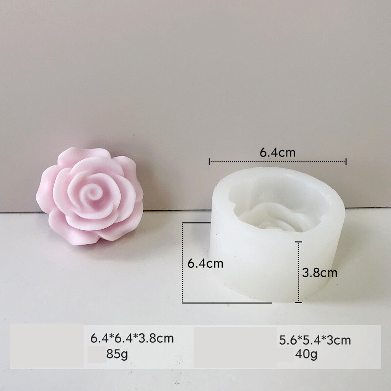 Kips-epoksüüdist kroonlehtede käsitsi valmistatud seep isetehtud silikoonist lillevorm, lõhnakivi✅Aroomiteraapia küünal W18