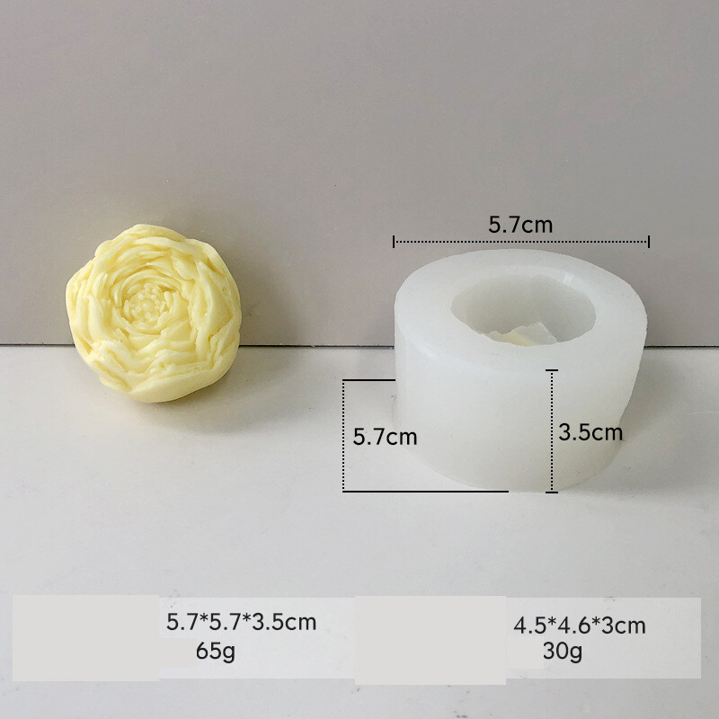 Kips-epoksüüdist kroonlehtede käsitsi valmistatud seep isetehtud silikoonist lillevorm, lõhnakivi✅Aroomiteraapia küünal W18