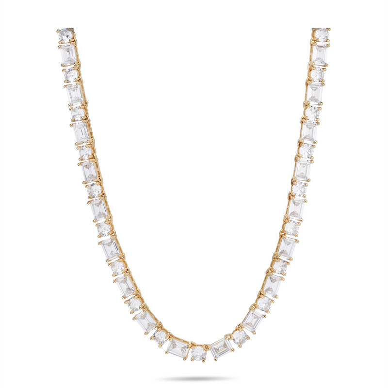 Διασυνοριακή φαντασία χαλκού χειροποίητο ζιργκόν ένθετο καρφί σούπερ λάμψη κυρίες νέο φως πολυτελές δημοφιλές βραχιόλι κολιέ σετ γυναικείο