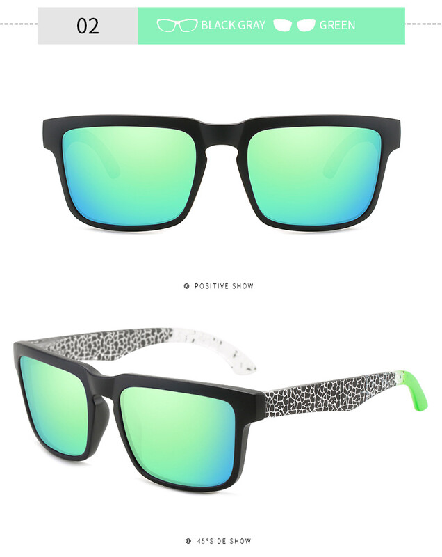 FRROS9654 bez zīmola Eiropas un Amerikas sporta riteņbraukšanas polarizētas kvadrātveida rāmja saulesbrilles vīriešiem āra lietošanai