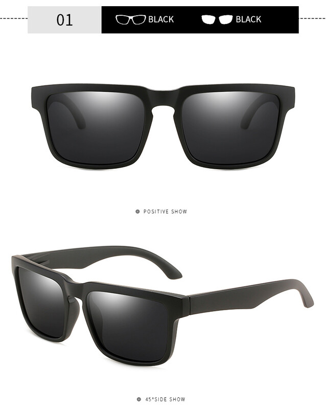 FRROS9654 bez zīmola Eiropas un Amerikas sporta riteņbraukšanas polarizētas kvadrātveida rāmja saulesbrilles vīriešiem āra lietošanai