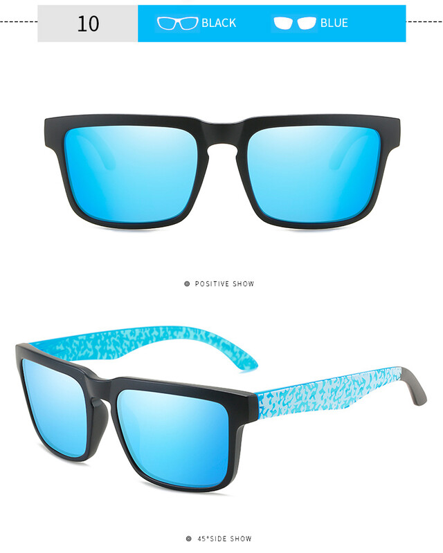 FRROS9654 bez zīmola Eiropas un Amerikas sporta riteņbraukšanas polarizētas kvadrātveida rāmja saulesbrilles vīriešiem āra lietošanai