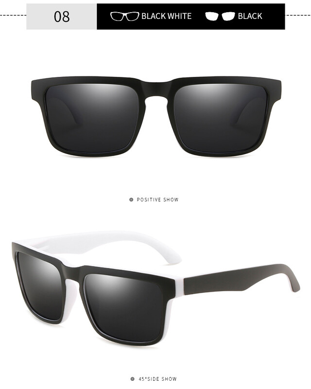 FRROS9654 bez zīmola Eiropas un Amerikas sporta riteņbraukšanas polarizētas kvadrātveida rāmja saulesbrilles vīriešiem āra lietošanai