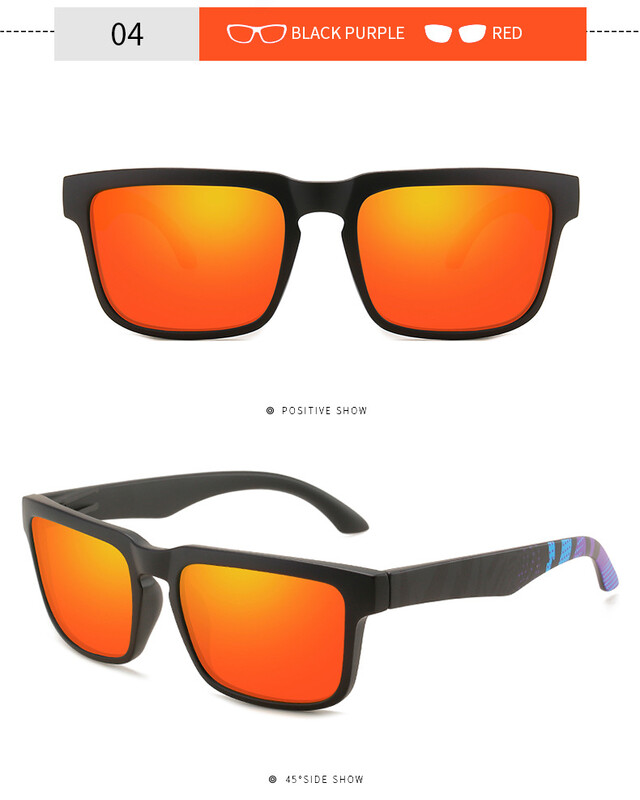 FRROS9654 bez zīmola Eiropas un Amerikas sporta riteņbraukšanas polarizētas kvadrātveida rāmja saulesbrilles vīriešiem āra lietošanai