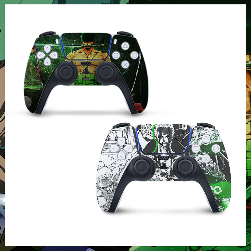 PS5 roktura uzlīmes, universāls kontrolieris, multfilmu varoņi, anime, sāpju uzlīmes, izturīgas pret skrāpējumiem, bez līmes, PVC aizsargplēve
