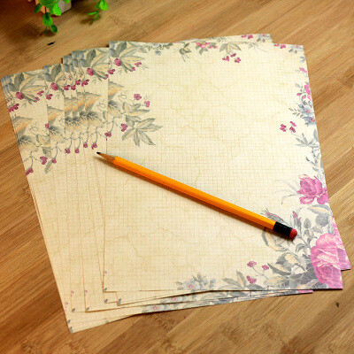 Retro Euroopa stiilis ümbrik, 50 tk loominguline, värske, armastuskiri, paberist hoiuümbrik, paberist ümbrike komplekt