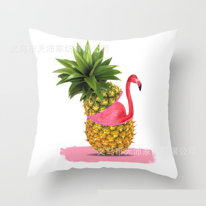 Βόρειο καλοκαιρινό ποιμενικό φυτό, φρέσκα φλαμίνγκο, μαξιλαροθήκη, κρεβάτι, καναπές, πλάτη, απλό μαξιλάρι