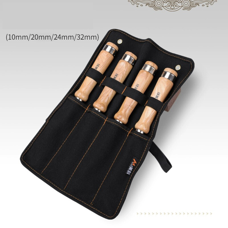 Medžio apdirbimo kaltas su plokščia geležte, drožybai, grioveliams, specialus kaltas dirbiniams su medine rankena, plokščias kaltas, dailidės įrankių rinkinys