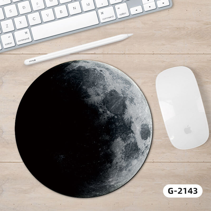 Covoraș rotund pentru mouse exclusiv Crossborder Planet Series, mic, cu desene animate, creativ pentru birou
