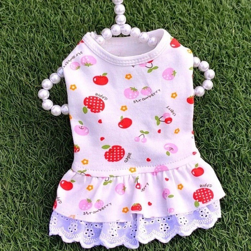 Koera riided Internet Celebrity Teddy seelik Bichon kutsikas Suverõivad Hooaeg Päikesekaitse Hingav Vest Väikestele Koertele Kassidele Õhuke Sektsioon