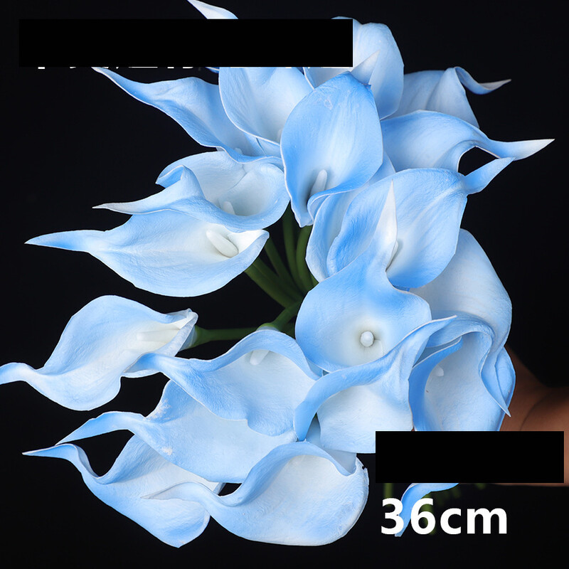 Kalla imitatsioon, 10 tk PU kalla, mini kalla, käsitsi viltitud kalla, kunstlillede piiriülene eritarne