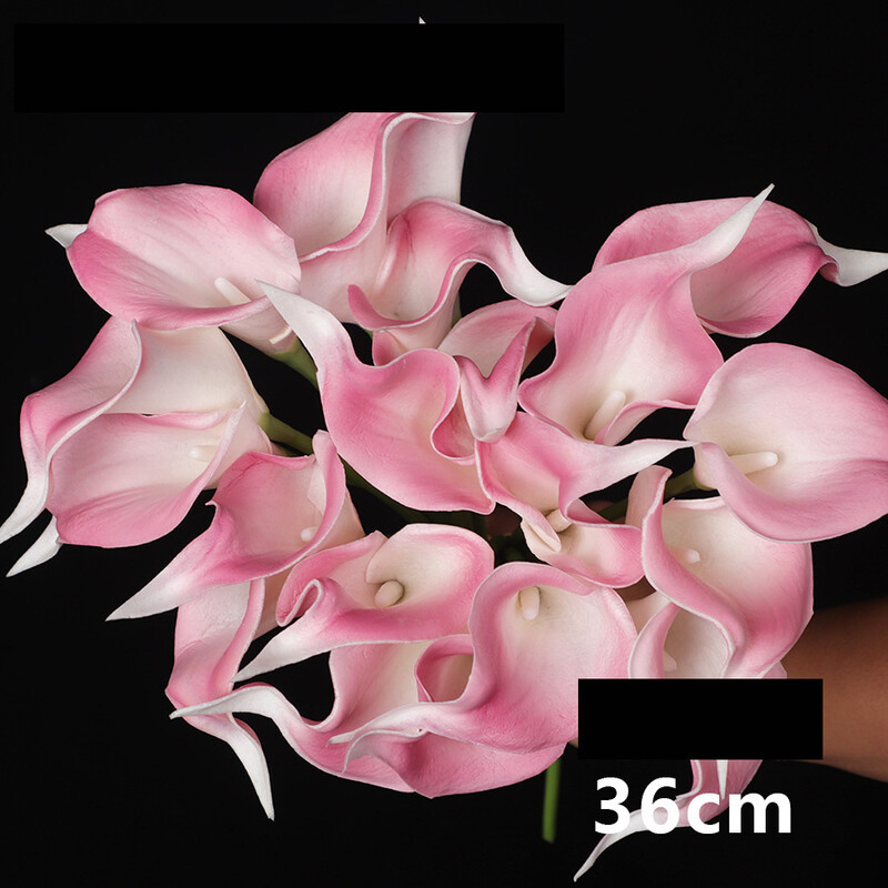 Kalla imitatsioon, 10 tk PU kalla, mini kalla, käsitsi viltitud kalla, kunstlillede piiriülene eritarne