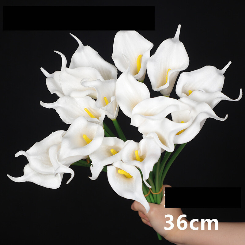 Kalla imitatsioon, 10 tk PU kalla, mini kalla, käsitsi viltitud kalla, kunstlillede piiriülene eritarne