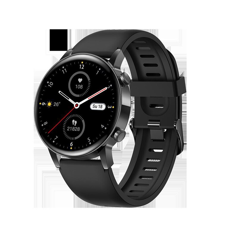 Νέο έξυπνο ρολόι για γυναίκες με οθόνη HD 360X360, κλήσεις Bluetooth, μέτρηση αρτηριακής πίεσης, μέτρηση βημάτων, αντοχή στο νερό και μεγάλη διάρκεια ζωής μπαταρίας.