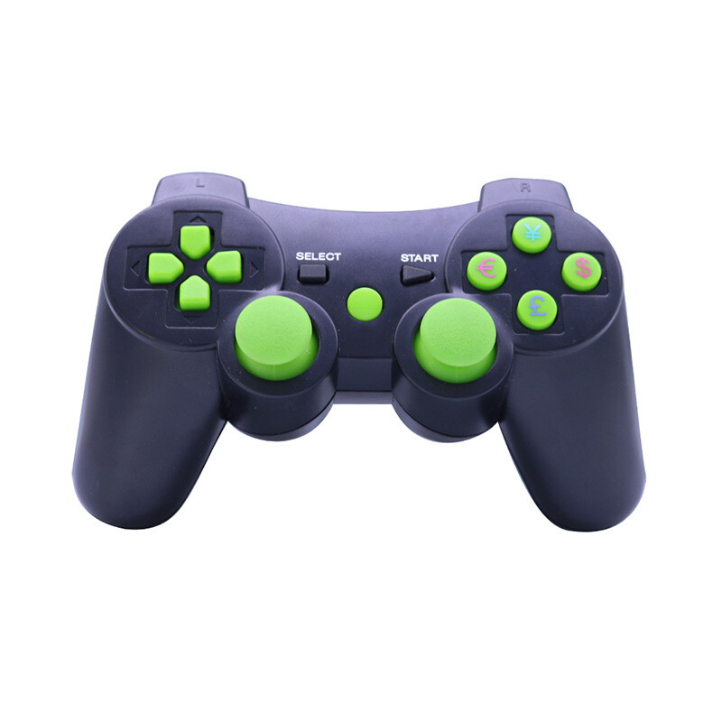 Originalus šaltinis, privatus modelis, lenkta rankena PS3, palaiko PS3 pagrindinį kompiuterį, belaidė „Bluetooth“ žaidimų rankena