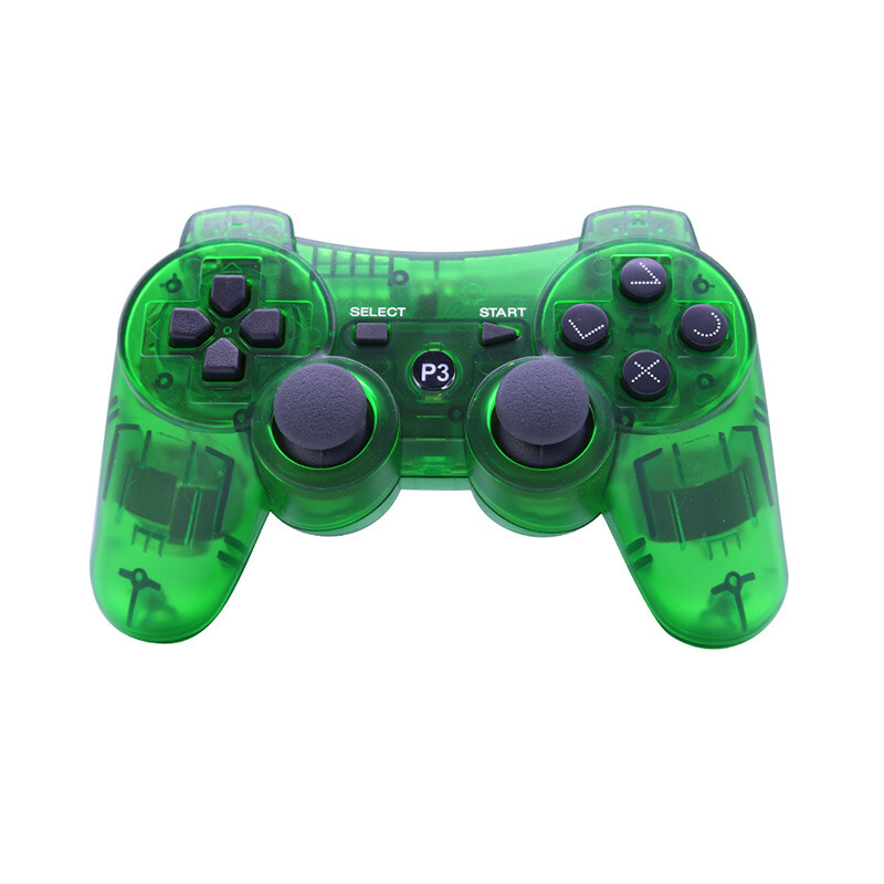 Originalus šaltinis, privatus modelis, lenkta rankena PS3, palaiko PS3 pagrindinį kompiuterį, belaidė „Bluetooth“ žaidimų rankena