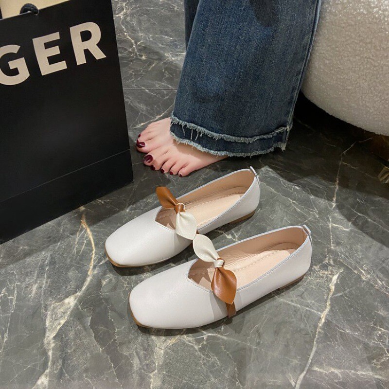 Παπούτσια Grandma 2024 γυναικεία παπούτσια, άνοιξη και φθινόπωρο, νέα μικρά δερμάτινα παπούτσια για δουλειά και οδήγηση, χοντρά τακούνια, μικρά δερμάτινα παπούτσια, μικρά, φρέσκα, μονά παπούτσια, casual