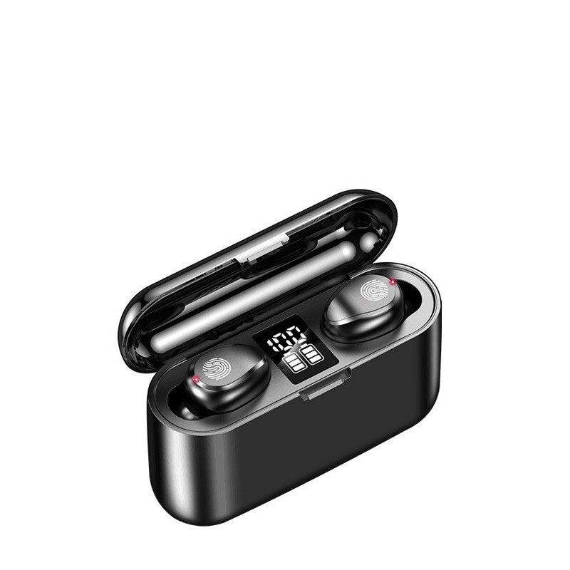 Νέα ιδιωτικά ασύρματα ακουστικά Bluetooth F9 με ψηφιακή οθόνη αφής 5.0, binaural, in-ear, αθλητικά, universal, mini, για διασυνοριακή χρήση
