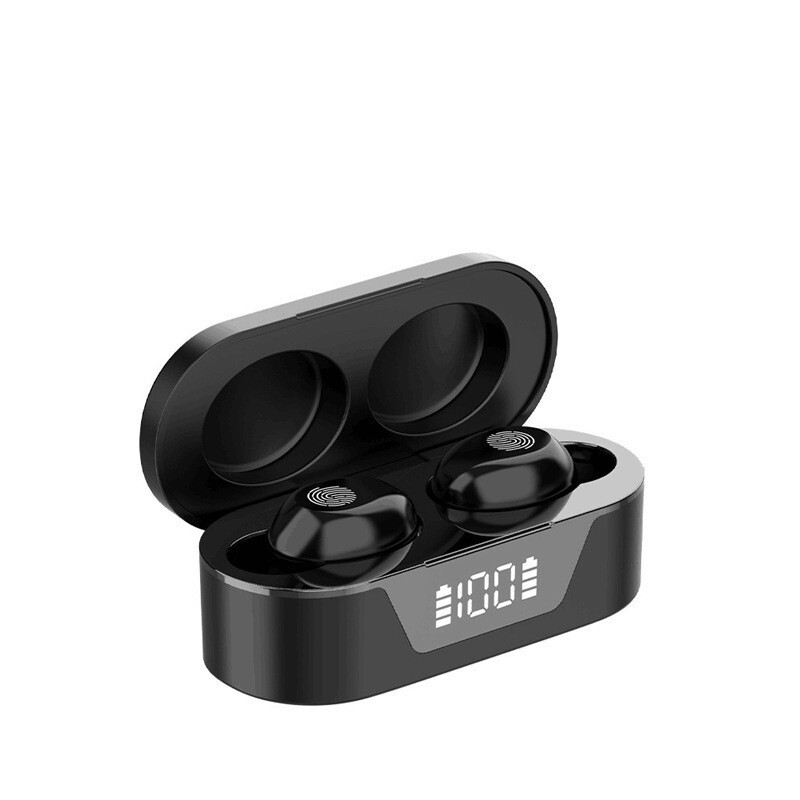 Νέα ιδιωτικά ασύρματα ακουστικά Bluetooth F9 με ψηφιακή οθόνη αφής 5.0, binaural, in-ear, αθλητικά, universal, mini, για διασυνοριακή χρήση