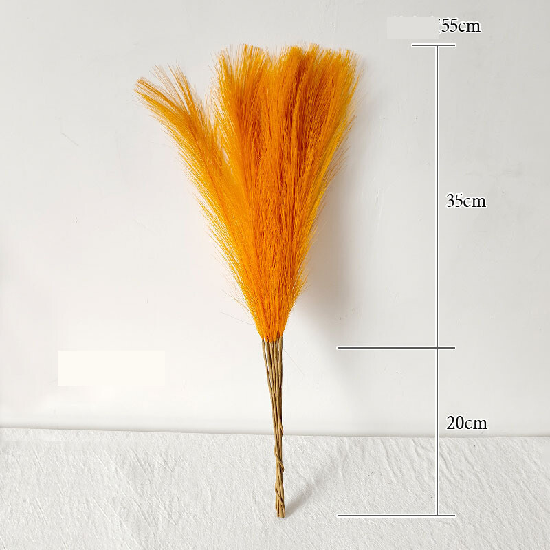 ✅Uguņošanas niedru pārrobežu stila 30 gab. mākslīgās pampas zāles pampas zāles suņa astes zāles vitrīna