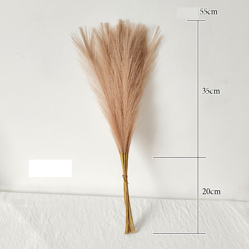 ✅Uguņošanas niedru pārrobežu stila 30 gab. mākslīgās pampas zāles pampas zāles suņa astes zāles vitrīna