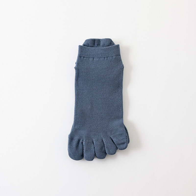 Мъжки летни чорапи 4PCS с пет пръста, тънки памучни къси чорапи без кости, спортни, абсорбиращи потта, дишащи, антибактериални, дезодориращи Чорапи Таби