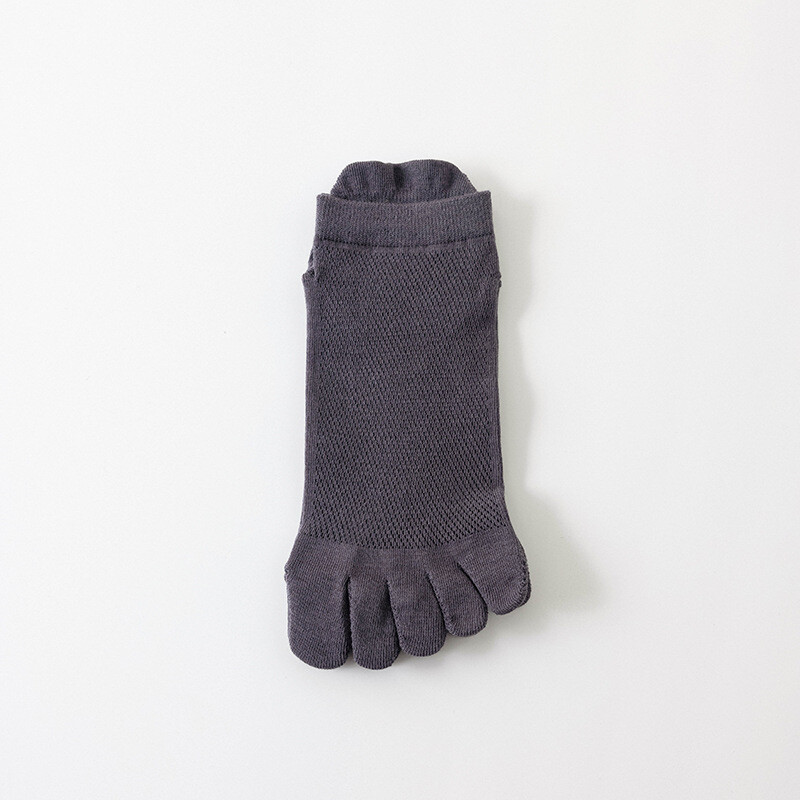 Мъжки летни чорапи 4PCS с пет пръста, тънки памучни къси чорапи без кости, спортни, абсорбиращи потта, дишащи, антибактериални, дезодориращи Чорапи Таби