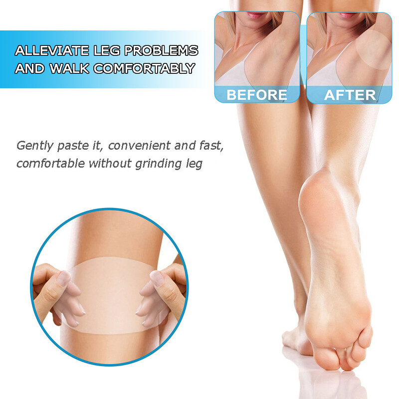 Nematomi, be pėdsakų permatomi lipdukai, labai elastingi tamprės, kelių tvarsčiai, blauzdų, nusidėvėjimą mažinantys lipdukai ant šlaunų