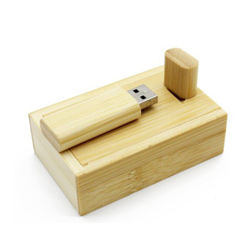 Proizvođači veleprodajnih drvenih pravokutnih kutija za poklon USB kreativnih USB personaliziranih logotipa za personalizaciju