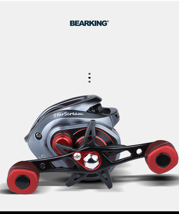Bear King Lure Red Spider Water Drop Wheel Gapless Long Casting Wheel Universal Sea Fishing Wheel with High Speed Ratio Fishing Wheel Κατασκευαστής