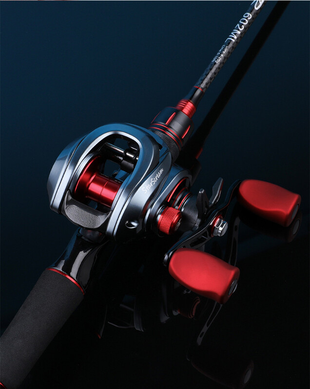 Bear King Lure Red Spider Water Drop Wheel Gapless Long Casting Wheel Универсално колело за морски риболов с високоскоростно съотношение на риболовното влакно Производител