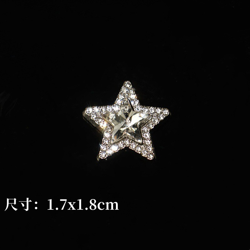 Retro serijos juodosios skylės mieli „pasidaryk pats“ batų skylės dekoratyvinės sagties metalinės spalvos sagties mygtukai, 10 vnt. batams su kryželiu dekoruotais batais