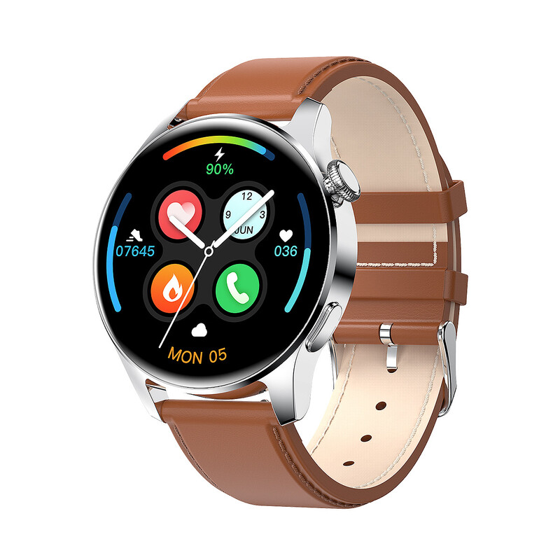 I29 (Wearfit pro) okosóra pulzusméréssel, vérnyomásméréssel, véroxigén-számlálással, zenével, fotókkal, lépésszámlálóval és Bluetooth-os hívásokkal