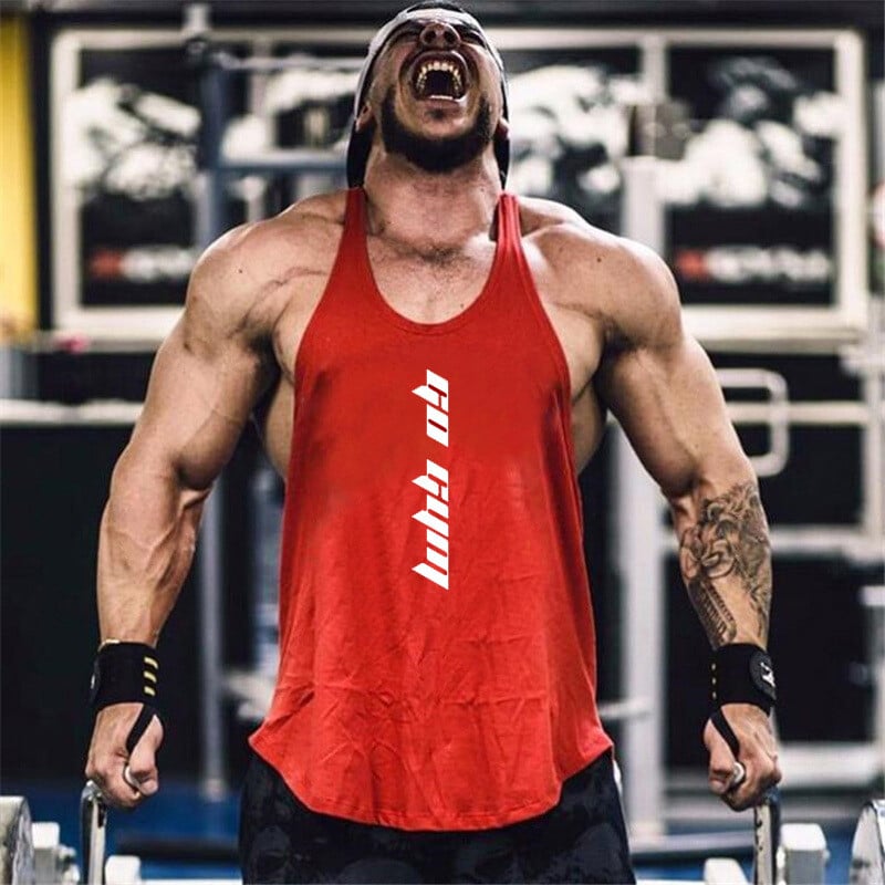 Vasaras sporta krekli bez piedurknēm, vīriešu krekli bez piedurknēm, bikšturi, fitnesa apģērbs, Muscle Iron, kokvilna, I formas, sviedrus absorbējošs, treniņiem, bez piedurknēm