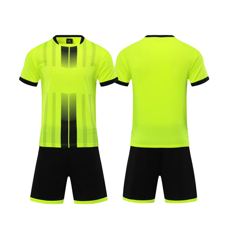 Vīriešu futbola komandas krekls pieaugušajiem ar apdruku, elpojošs treniņu komandas krekls bērniem, īsroku sporta krekls vidusskolas skolēniem