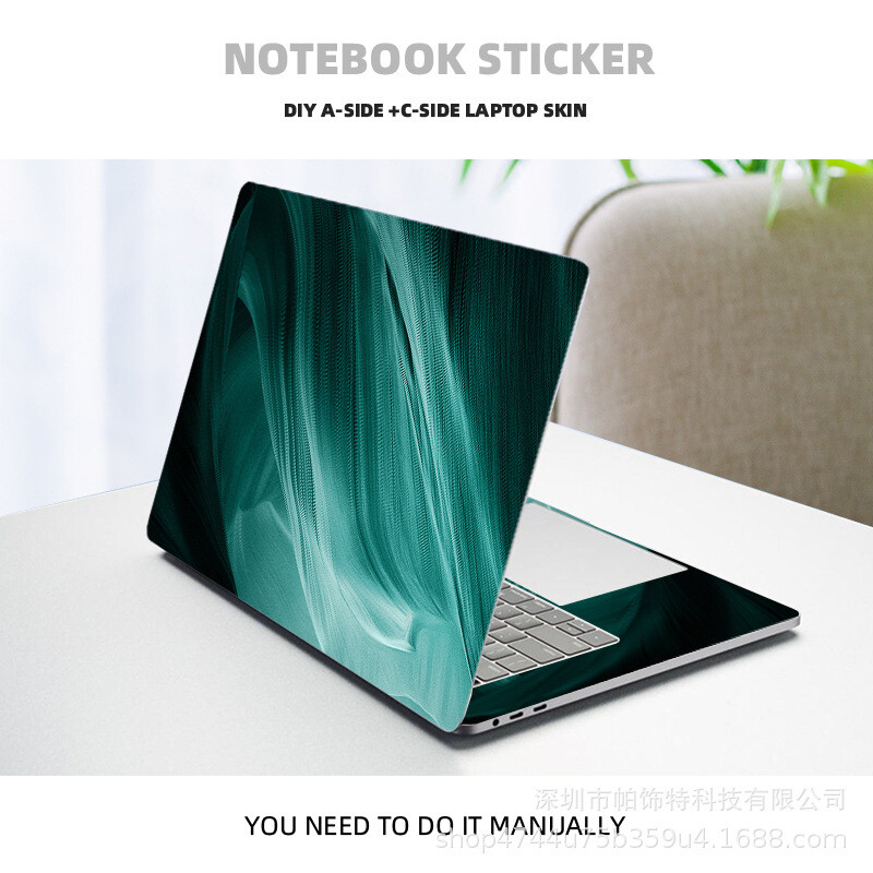 Klēpjdatora uzlīmes Matebook Apple, populārs zīmols, universāla aizsargplēve datoram 14/15,6/16 collas