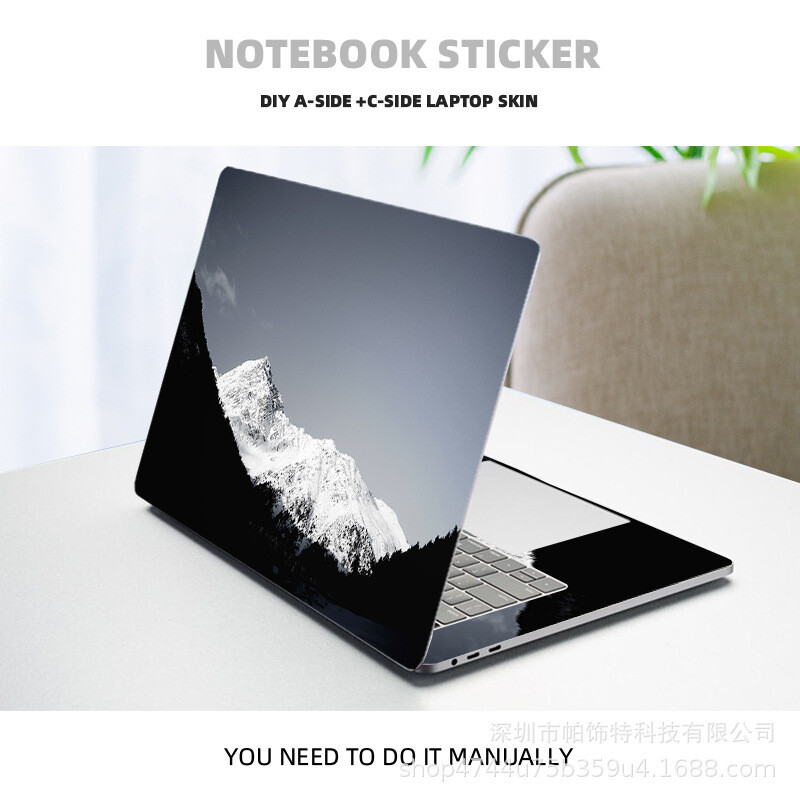 Klēpjdatora uzlīmes Matebook Apple, populārs zīmols, universāla aizsargplēve datoram 14/15,6/16 collas