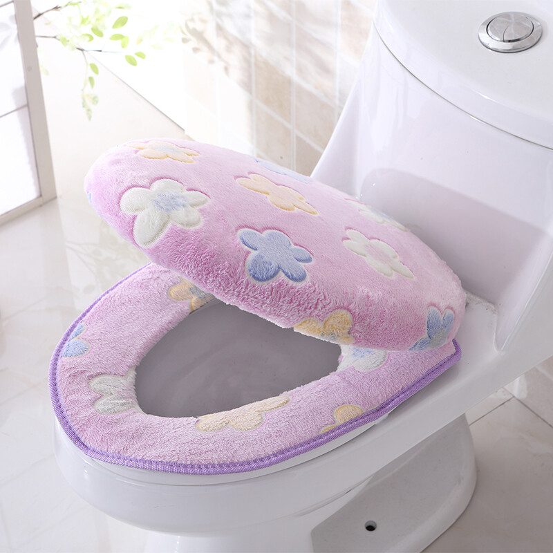 Dviejų dalių tualeto kilimėlis, sustorintas tualeto sėdynė su dangčiu, tualeto dangtis, tualeto dangtis, tualeto uždanga