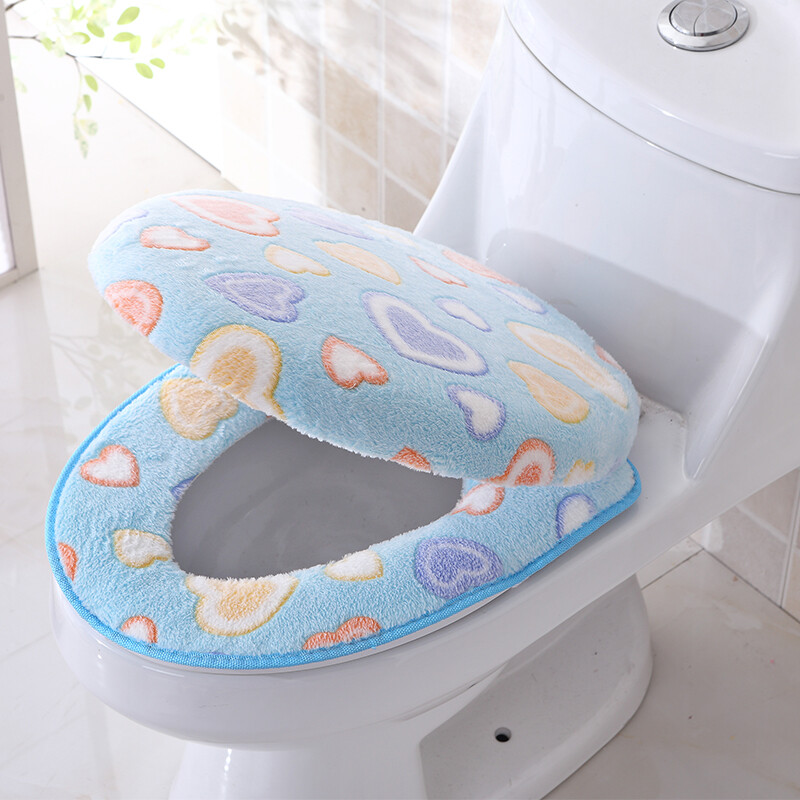 Dviejų dalių tualeto kilimėlis, sustorintas tualeto sėdynė su dangčiu, tualeto dangtis, tualeto dangtis, tualeto uždanga